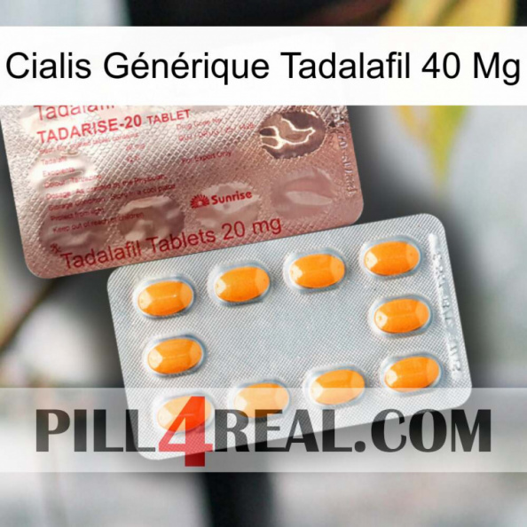 Cialis Générique Tadalafil 40 Mg new13